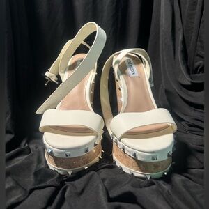 Steve Madden spike wedges